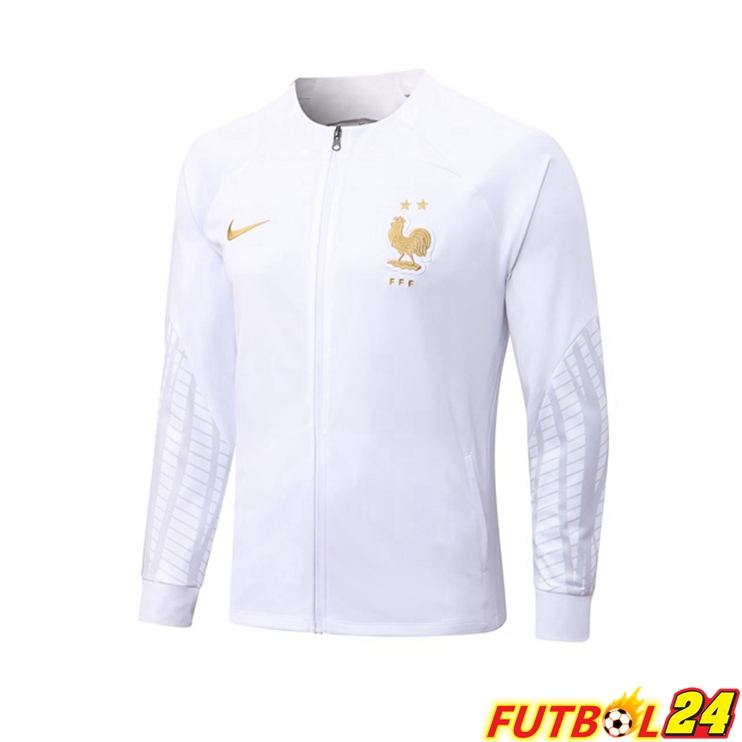 Chaquetas Futbol Francia Blanco 22/23
