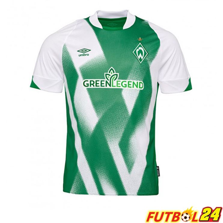 Camisetas De Futbol SV Werder Bremen Primera Verde Blanco 22/23
