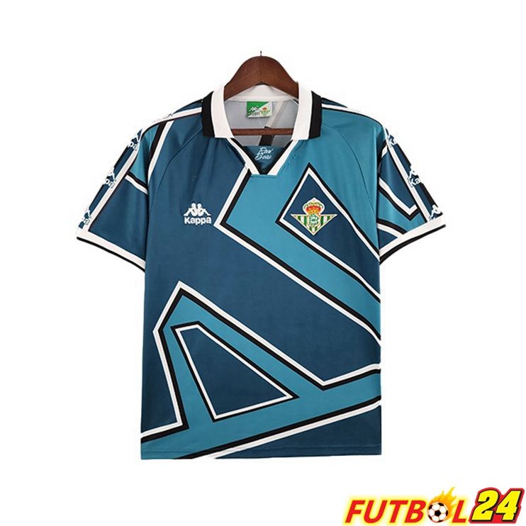 Camisetas De Futbol Real Betis Retro Segunda Azul 1995-1997