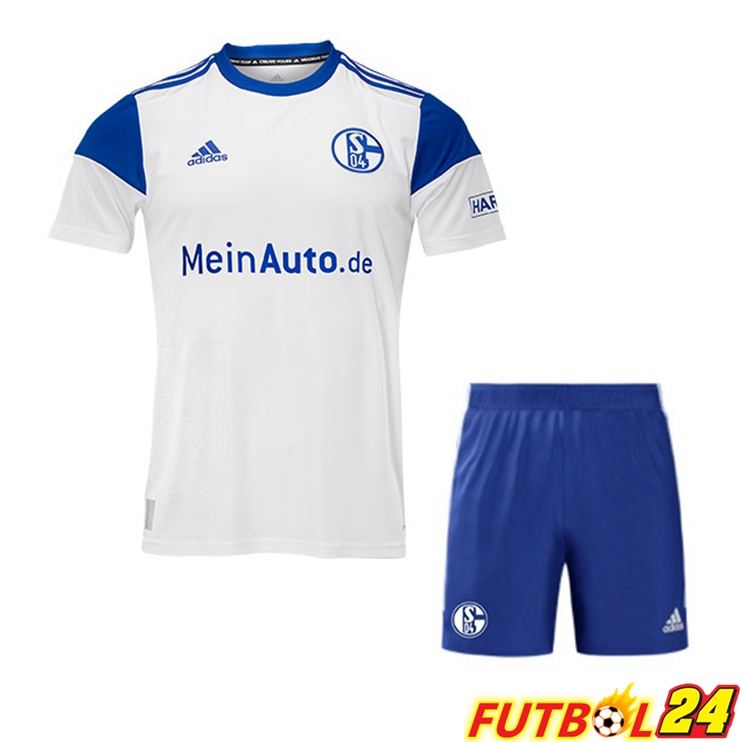 Camisetas De Futbol Schalke 04 Ninos Segunda 2022/2023