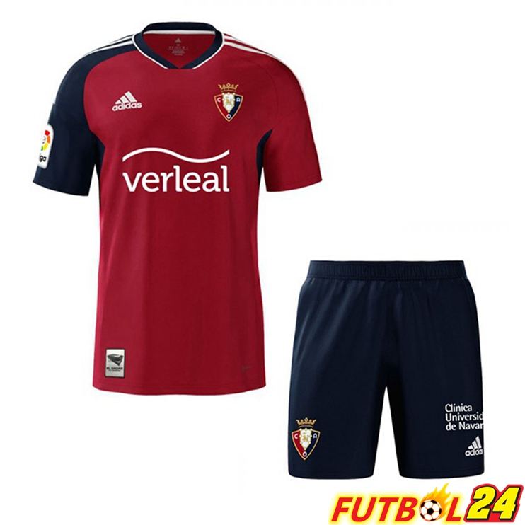Camisetas De Futbol CA Osasuna Ninos Primera Rojo 2022/2023