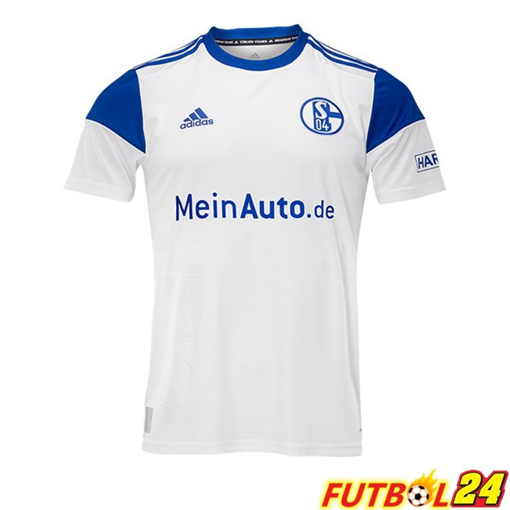 Camisetas De Futbol Schalke 04 Segunda Bianco 2022/2023