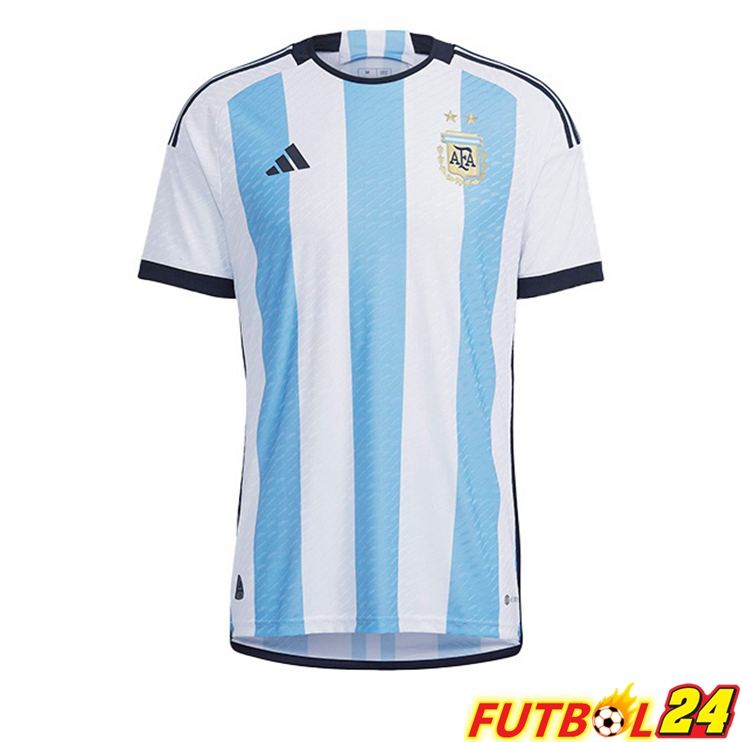 Camisetas De Futbol Argentina Primera Azul Bianco Copa Del Mundo 2022