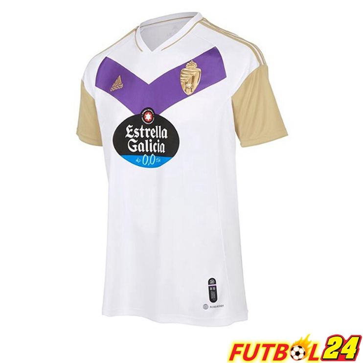 Camisetas De Futbol Real Valladolid Tercera Bianco 2022/2023