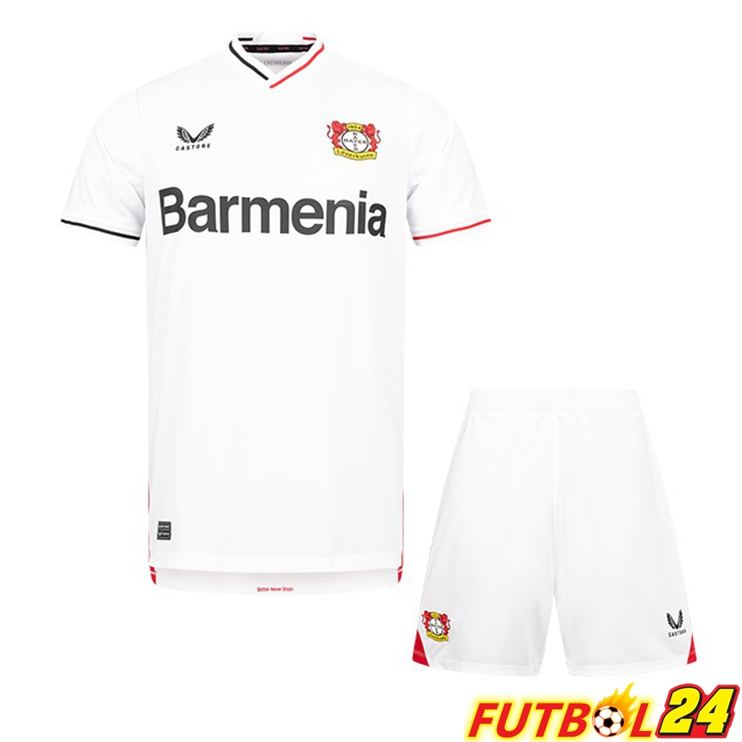 Camisetas De Futbol Bayer 04 Leverkusen Ninos Tercera Bianco 2022/2023