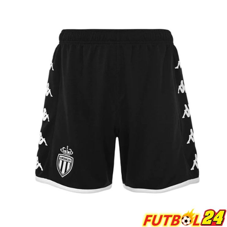 Cortos de Futbol AS Monaco Segunda Negro 2022/2023