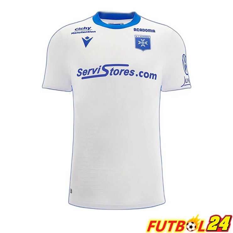 Camisetas De Futbol AJ Auxerre Primera Bianco 2022/2023
