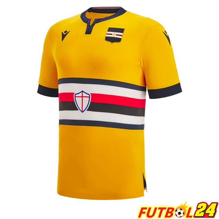 Camisetas De Futbol UC Sampdoria Tercera Amarillo 2022/2023