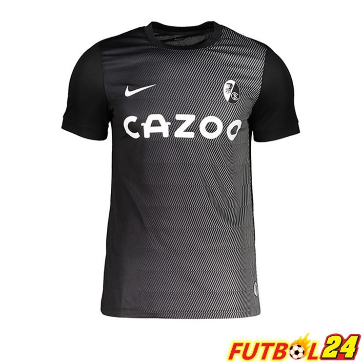 Camisetas De Futbol SC Fribourg Segunda Negro 2022/2023