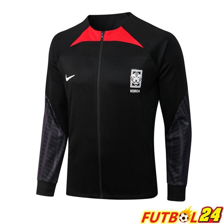 Chaquetas Futbol Corea Negro 2022/2023