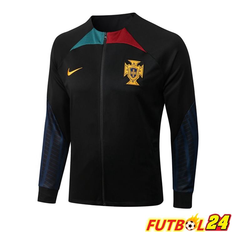 Chaquetas Futbol Portugal Negro 2022/2023