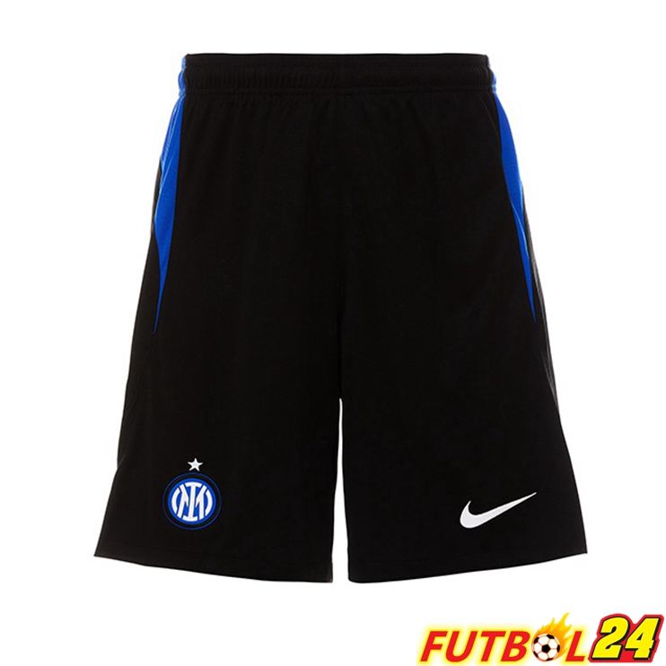 Cortos de Futbol Inter Milan Primera Negro Azul 2022/2023