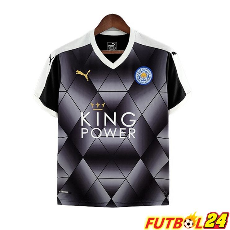 Camisetas De Futbol Leicester City Retro Segunda Azul 2015-2016