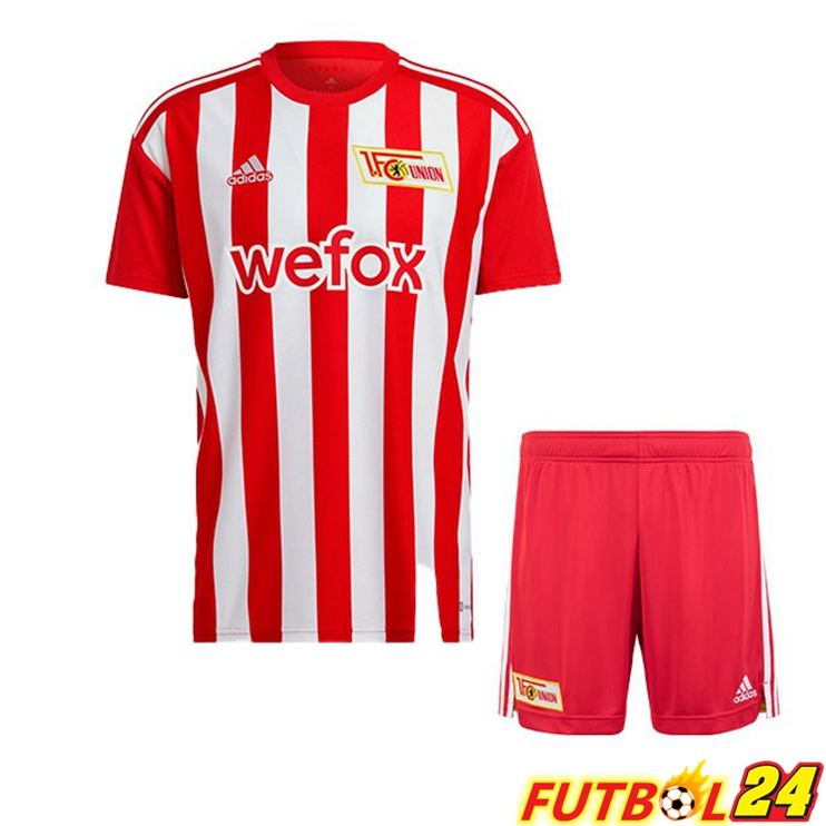 Camisetas De Futbol Union Berlin Ninos Primera Rojo 2022/2023