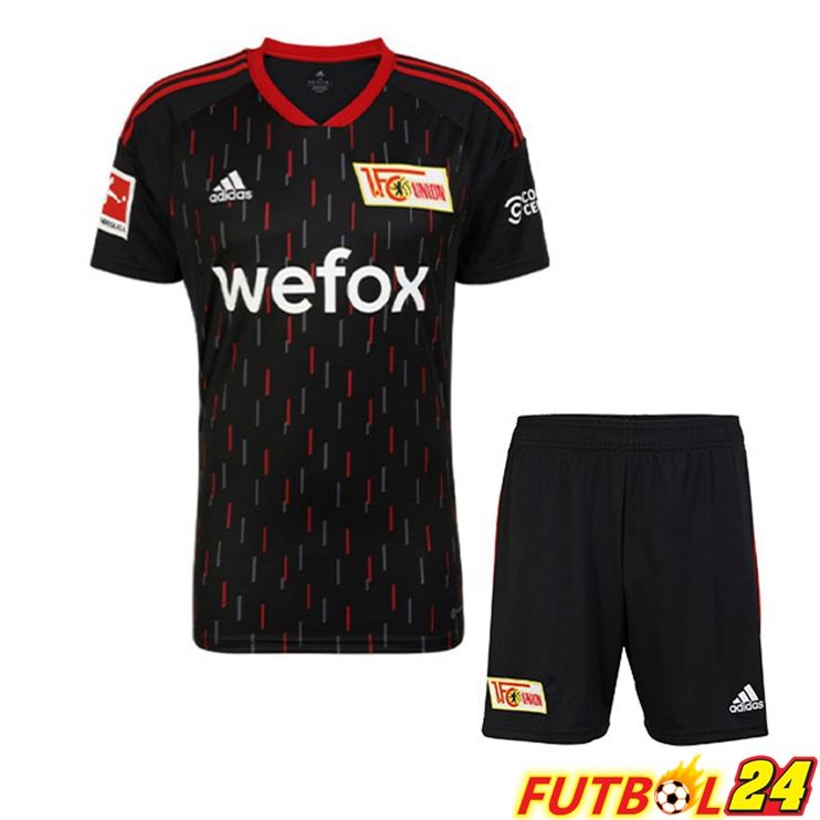 Camisetas De Futbol Union Berlin Ninos Tercera Negro 2022/2023