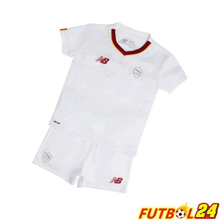 Camisetas De Futbol AS Monaco Ninos Segunda Blanco 2022/2023