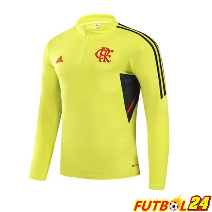 Sudadera De Entrenamiento Flamengo Amarillo 2022/2023