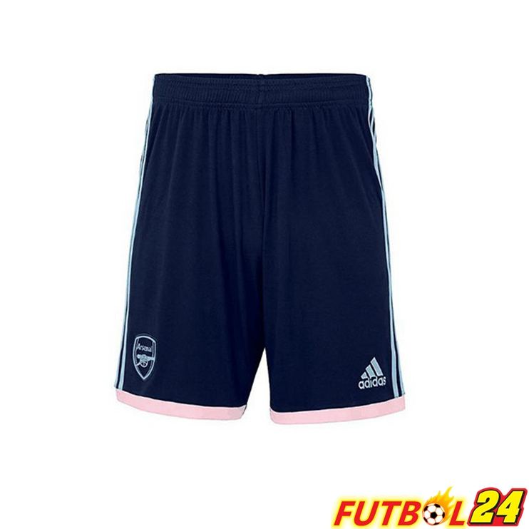 Cortos De Futbol Arsenal Tercera Rosado Azul 2022/2023