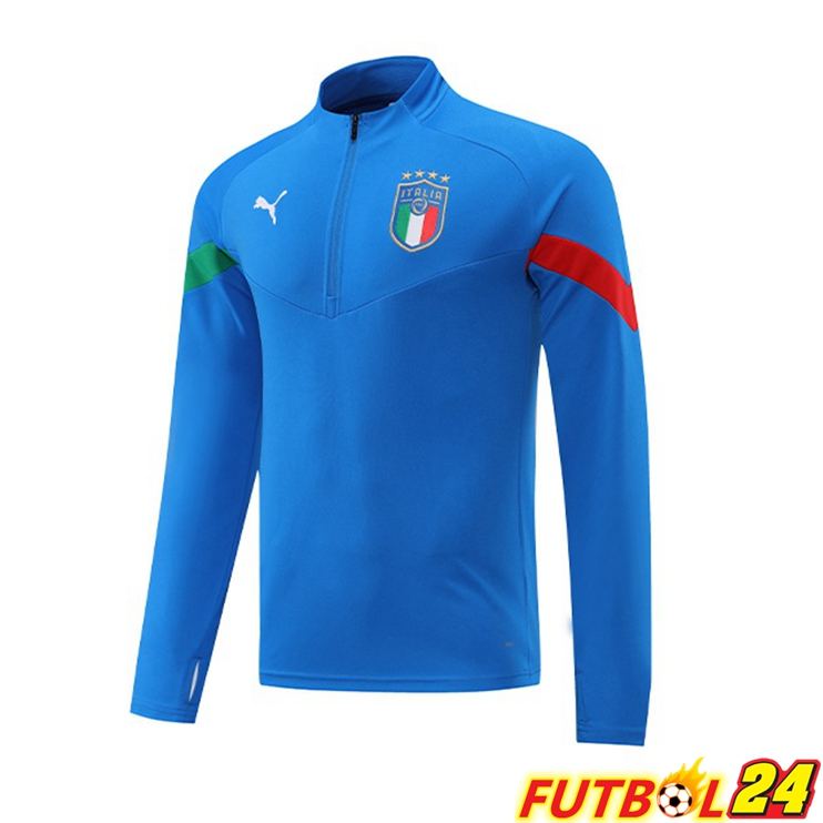 Sudadera De Entrenamiento Italia Azul 2022/2023
