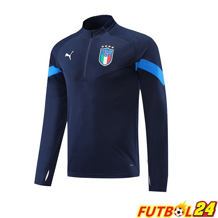 Sudadera De Entrenamiento Italia Azul 2022/2023