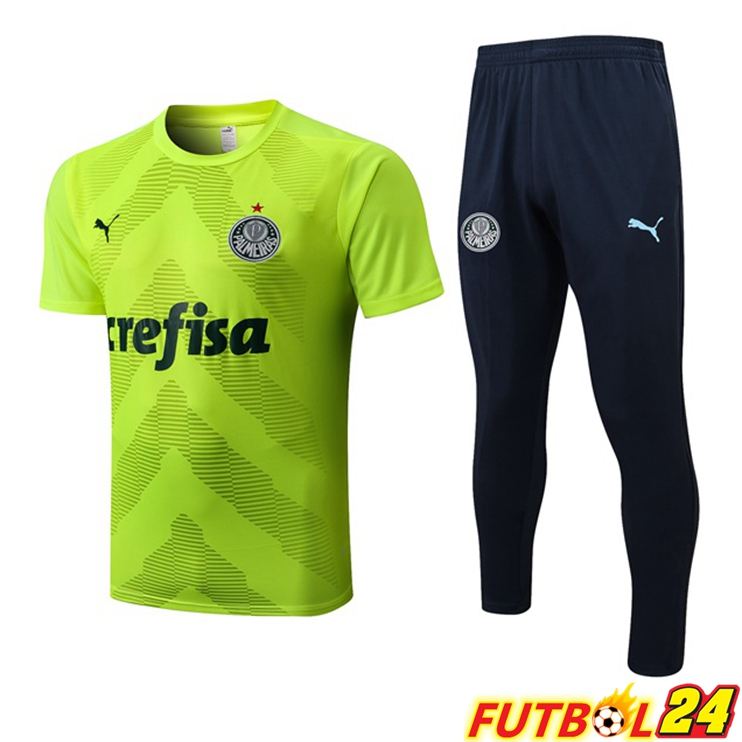Camiseta Entrenamiento Palmeiras + Pantalones Verde 2022/2023