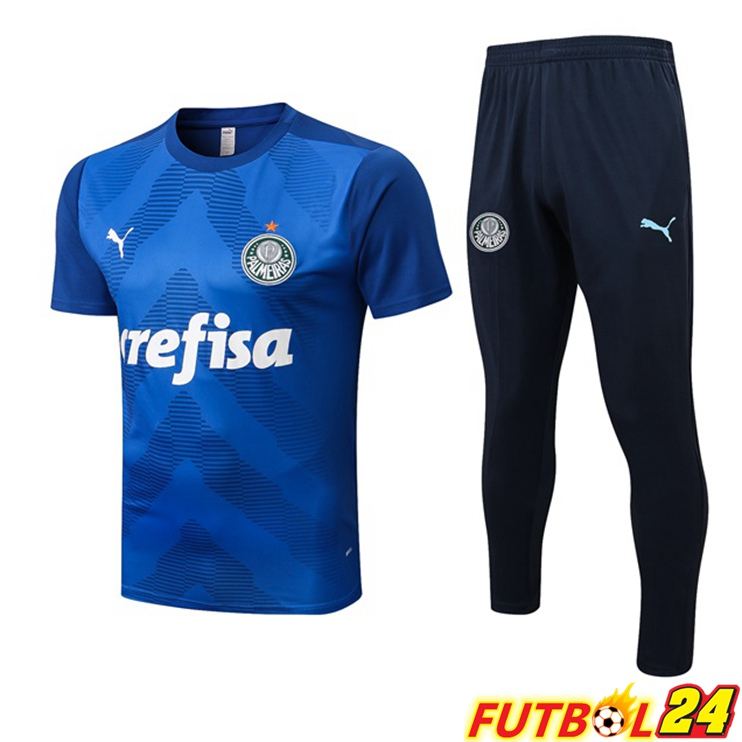 Camiseta Entrenamiento Palmeiras + Pantalones Azul 2022/2023