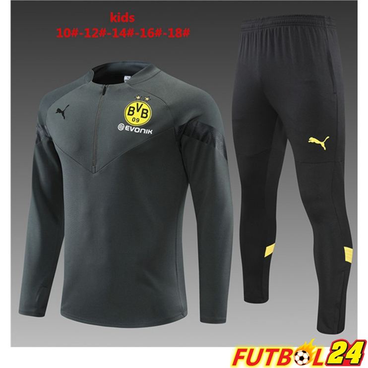 Chandal Equipos De Futbol Dortmund BVB Ninos Gris 2022/2023