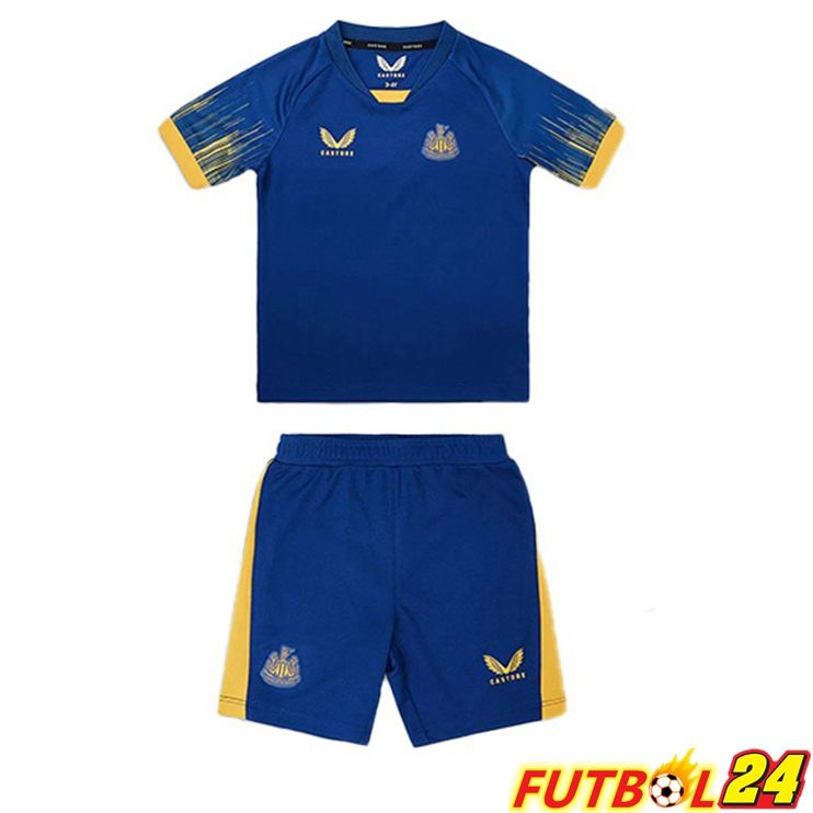 Camisetas De Futbol Newcastle United Ninos Segunda Azul Real 2022/2023