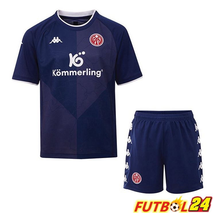 Camisetas De Futbol FSV Mainz 05 Ninos Tercera Azul Real 2022/2023