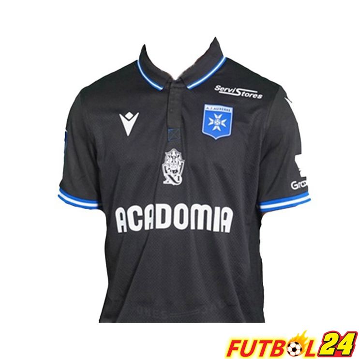 Camisetas De Futbol AJ Auxerre Segunda Negro 2022/2023