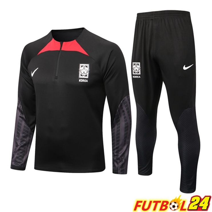 Chandal Equipos De Futbol Corea Del Sur Negro 2022/2023
