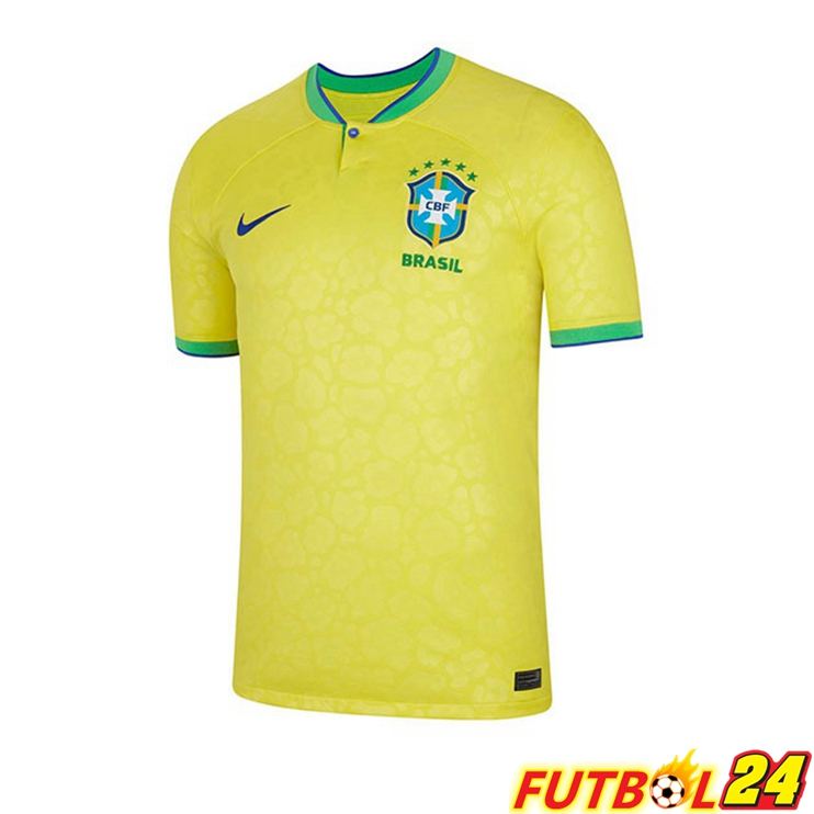 Camisetas De Futbol Brasil Primera Amarillo Copa Del Mundo 2022