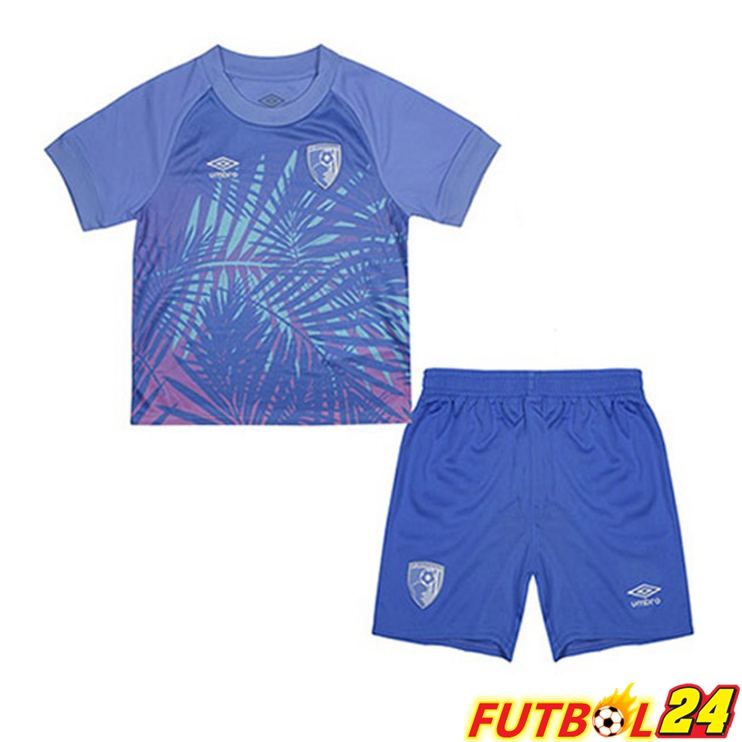 Camisetas De Futbol AFC Bournemouth Ninos Segunda Azul 2022/2023