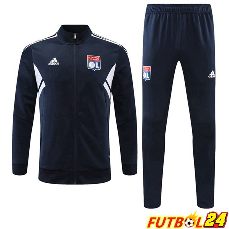 Chandal Equipos De Futbol - Chaqueta Lyon OL Azul Royal 22/23