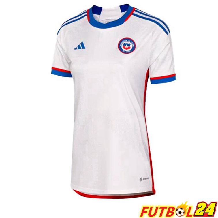 Camisetas De Futbol Chile Mujer Segunda Blanco 22/23