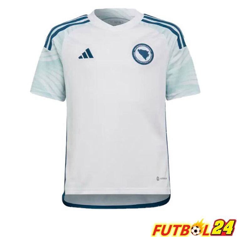 Camisetas De Futbol Bosnia y Herzegovina Segunda Blanco 22/23