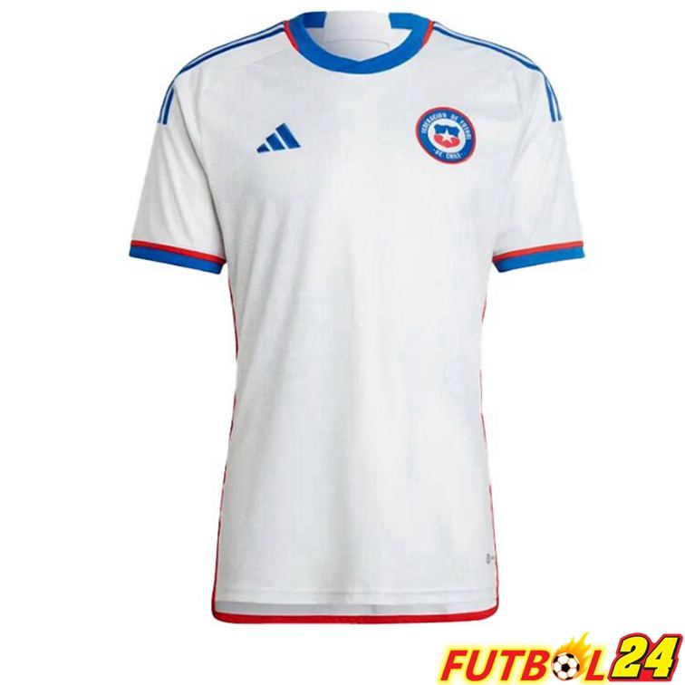 Camisetas De Futbol Chile Segunda Blanco 22/23