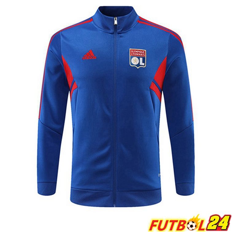 Chaquetas Futbol Lyon OL Azul 22/23