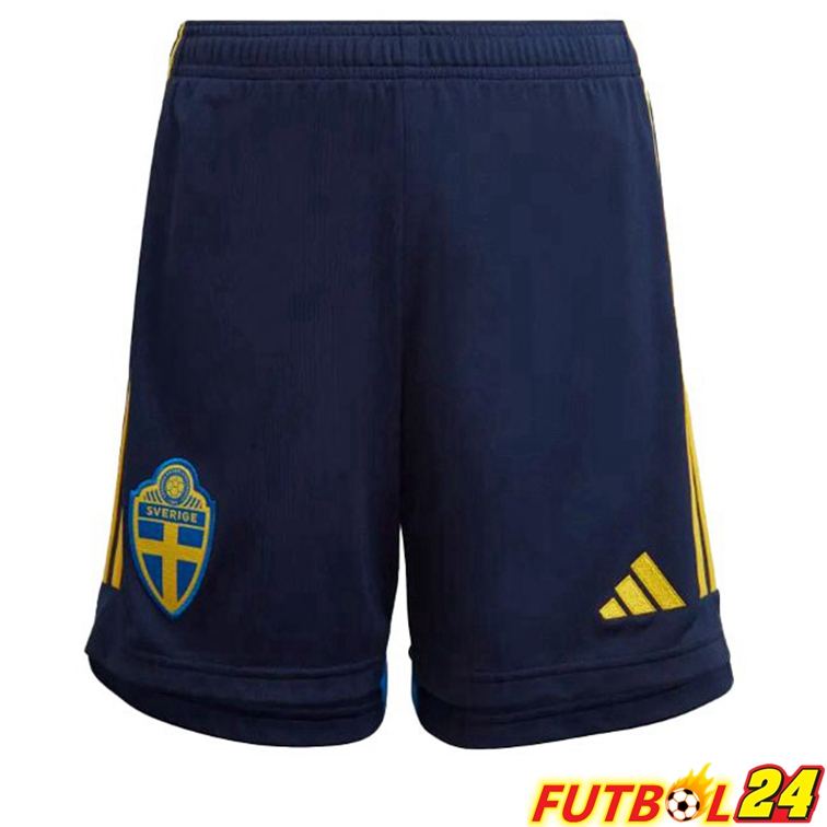 Cortos de Futbol Suecia Primera Amarillo 22/23