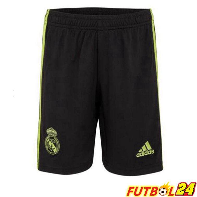 Cortos de Futbol Real Madrid Tercera Negro 22/23