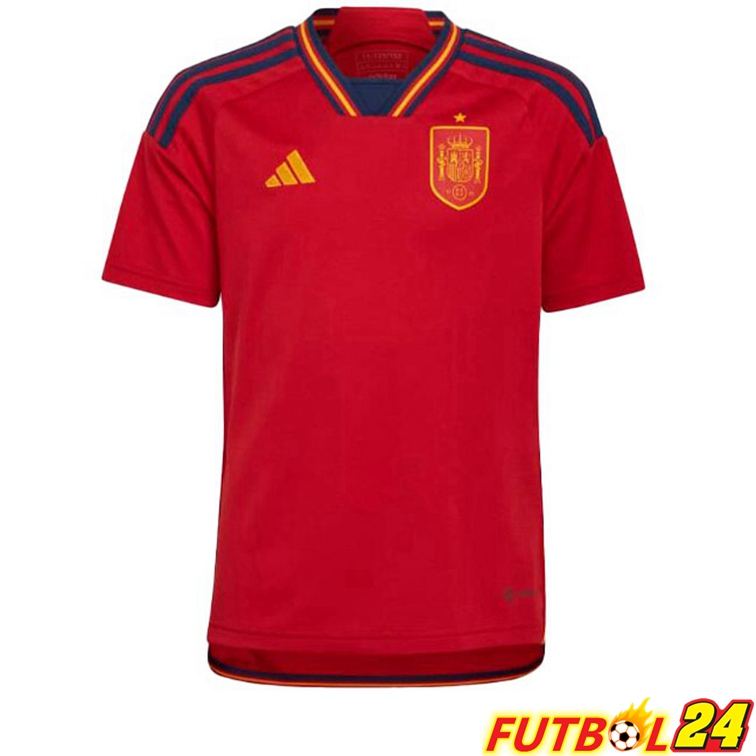 Camisetas De Futbol España Primera Roja Copa del mundo 2022