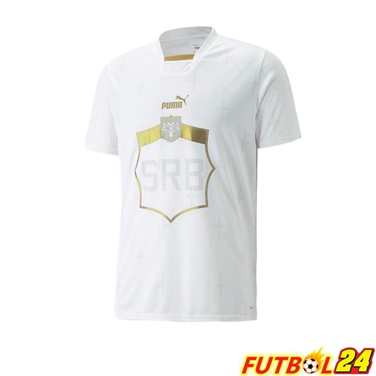 Camisetas De Futbol Serbia Segunda Blanco 22/23