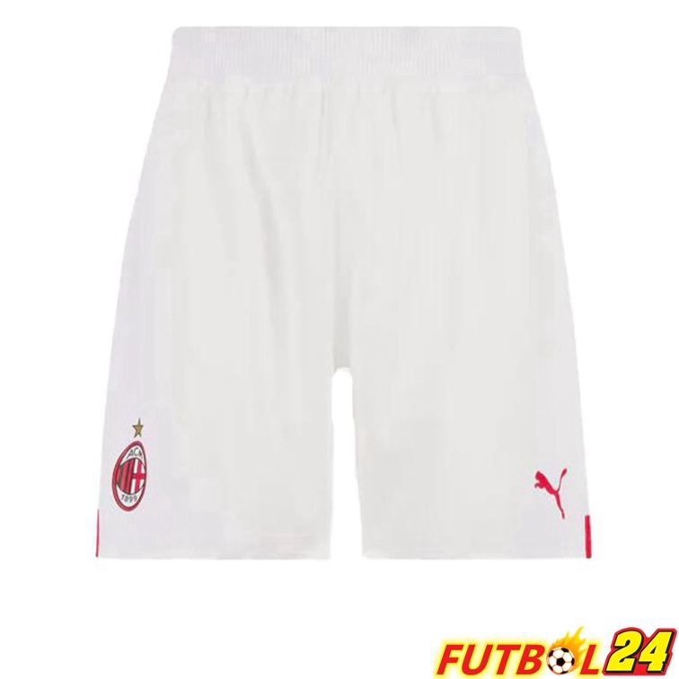 Cortos de Futbol AC Milan Segunda Blanco 22/23