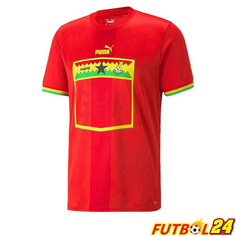 Camisetas De Futbol Ghana Segunda Roja Copa del mundo 2022