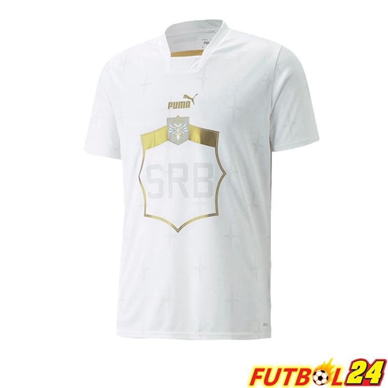 Camisetas De Futbol Serbia Segunda Blanco Copa del mundo 2022