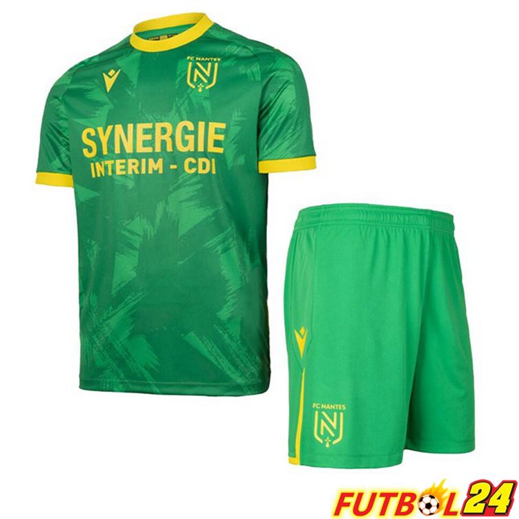 Camisetas De Futbol FC Nantes Niño Segunda Verde 22/23