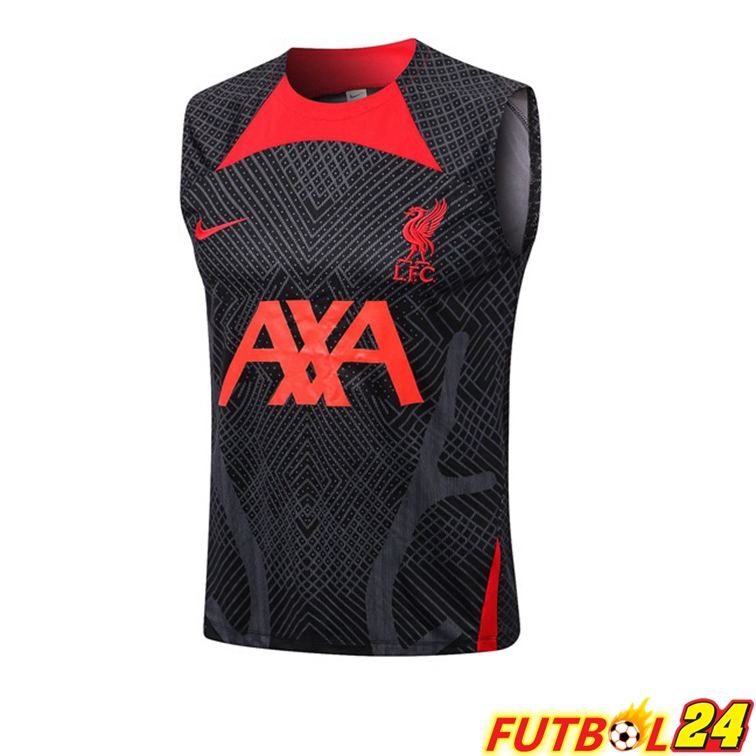 Chaleco De Futbol FC Liverpool Negro 22/23
