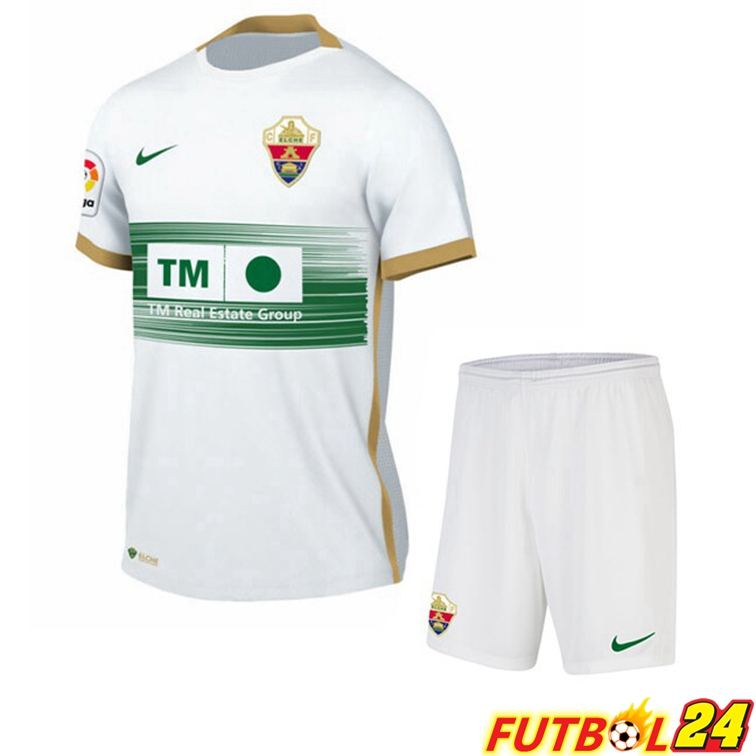 Camisetas De Futbol Elche CF Niño Primera Blanco 22/23