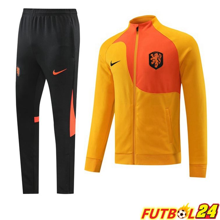 Chandal Equipos De Futbol - Chaqueta Países Bajos Azul 22/23
