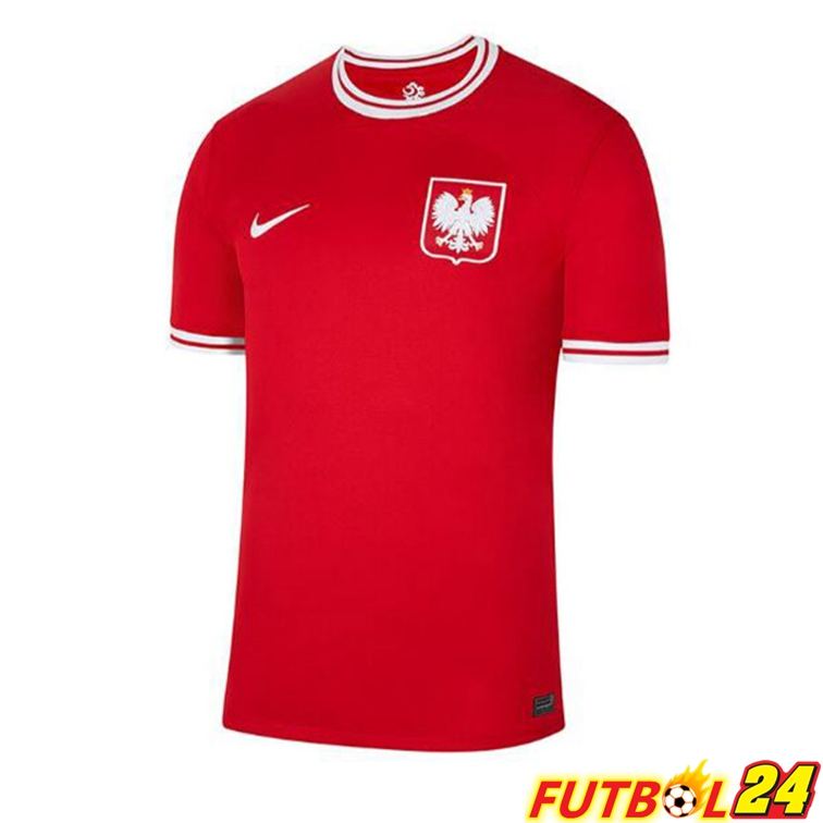Camisetas De Futbol Polonia Segunda Roja 22/23